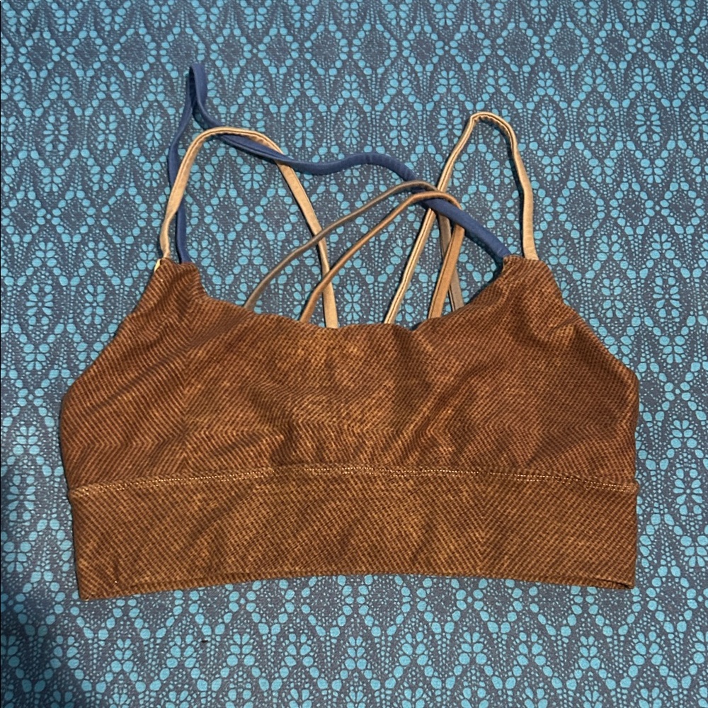 Brown Strappy Women's Bralette